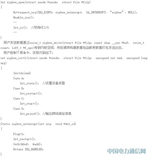 ����Ƕ��ʽARM-Linux�o��ZigBee�f�{�����OӋ