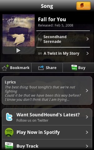 SoundHound��Spotify���� ���F�ھ�����ԇ 
